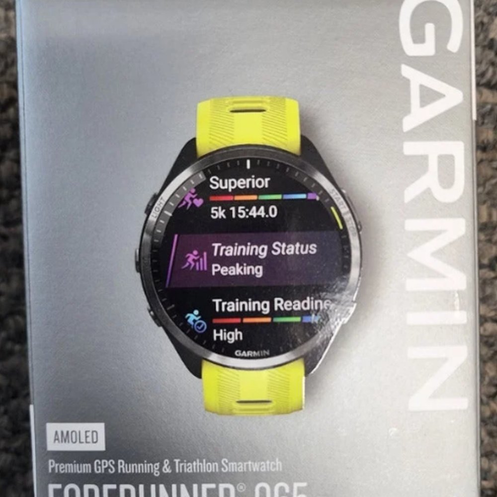 Garmin Forerunner 965 Yellow Watch